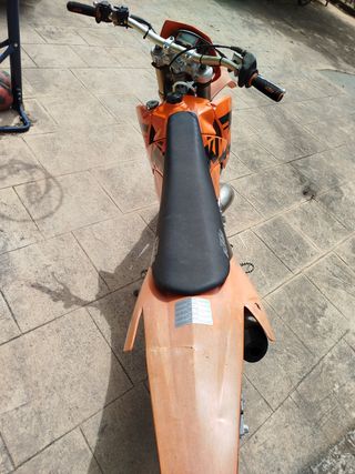 Moto KTM 125 enducross 2t