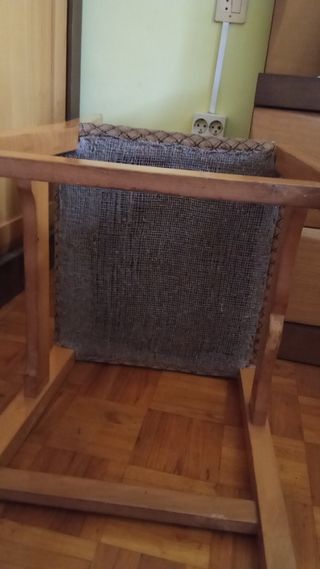 Silla sólida artesanal