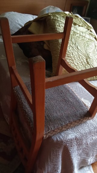 Silla sólida artesanal
