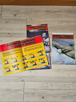 Colección aviones II Guerra Mundial