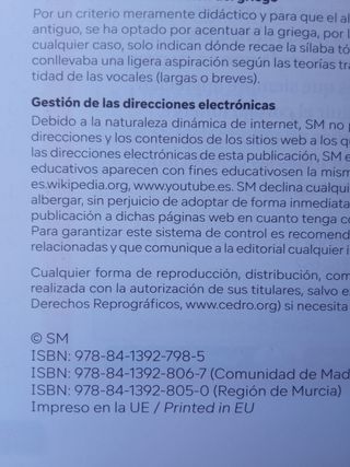 Libro Cultura clásica 3 secundaria 