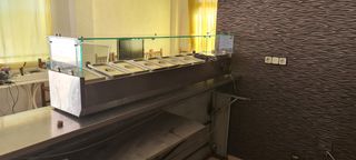 Vitrina expositora 8 bandejas.