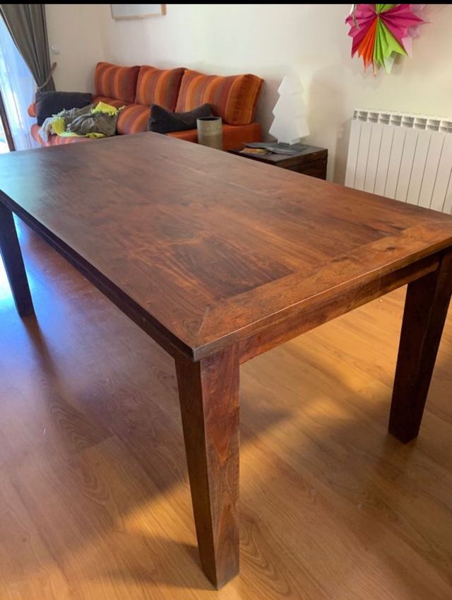 mesa madera tropical