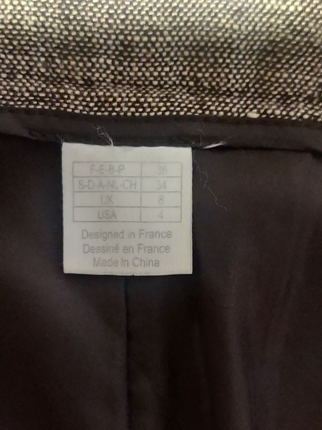 Saia forrada estilo retro em linho