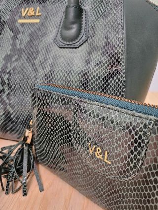 Handbag and Wallet by Victorio & Lucchino