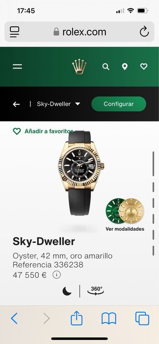 Rolex sky weleer