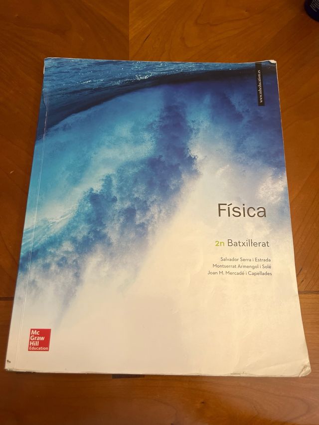 Libro Física 2n Batxillerato