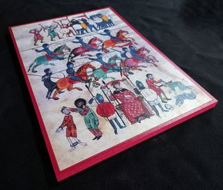 Cuadro hueste medieval