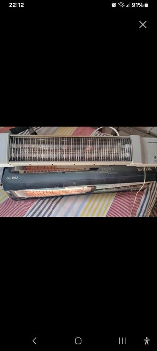 Radiador Calefactor Cuarzo