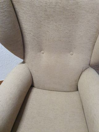 Sillon orejero beige