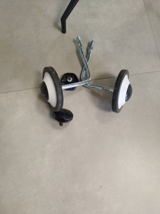 Bici aluminio 16" btwin b900 Racing city azul