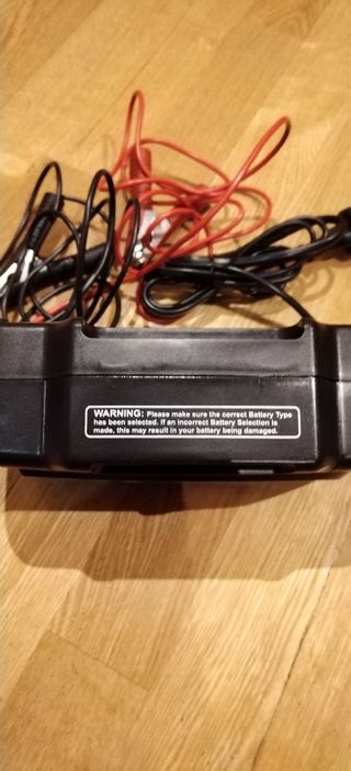 Cargador batería ÁCIDO, GEL Y AGM
