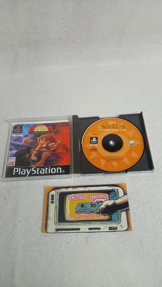 *COMPLETO* el rey león de ps1