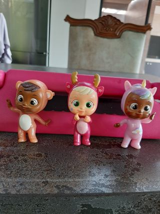 Tres bebés lloronas minis