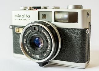 🔝Minolta Hi-Matic F - Cámara Rangefinder Compacta