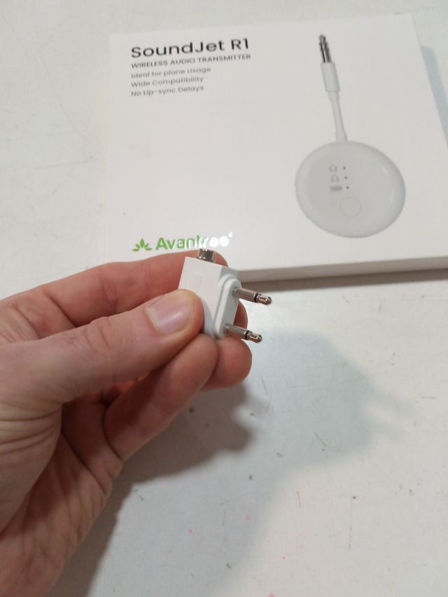 Adattatore Bluetooth per Aereo AirPods e Cuffie