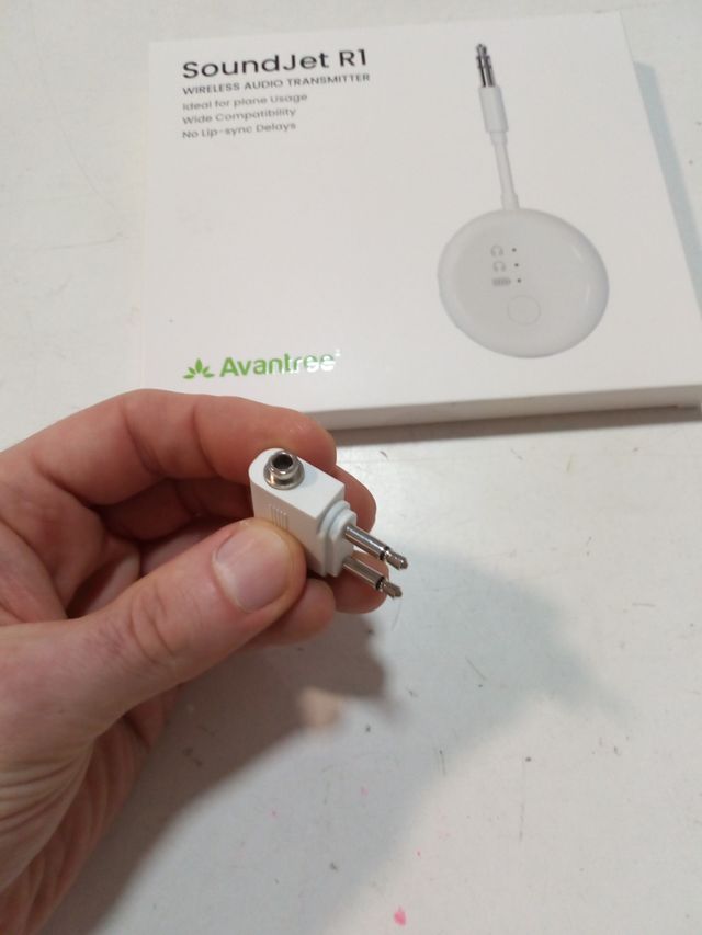 Adattatore Bluetooth per Aereo AirPods e Cuffie