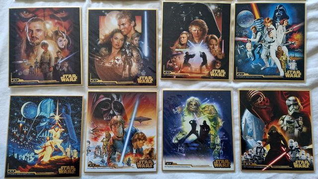 Star wars: set completo Shikishi Art