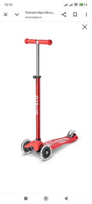 2 patines infantiles ( 1 es Maxi micro )