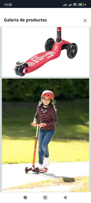 2 patines infantiles ( 1 es Maxi micro )