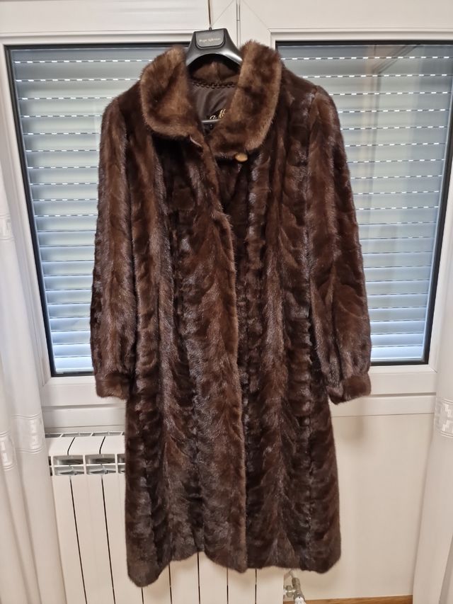Abrigo de piel.