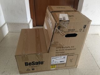 Silla coche hasta 4 años. Besafe.