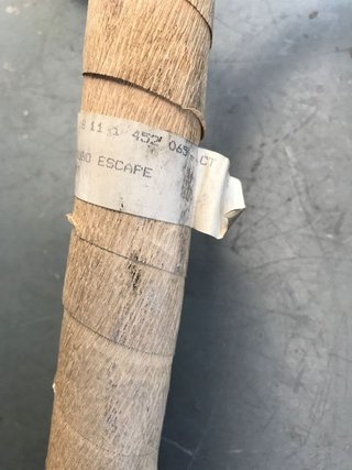 CODO ESCAPE IZQUIERDO ORIGINAL BMW R65 MONOLEVER