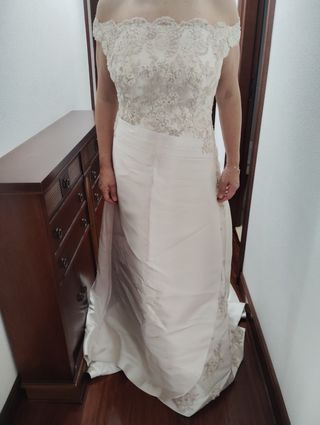 Vestido de novia talla L