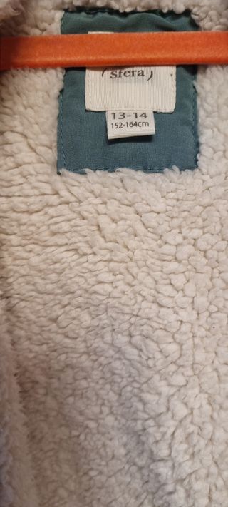 Parka  forrada niña Sfera talla 13-14 años( xs)