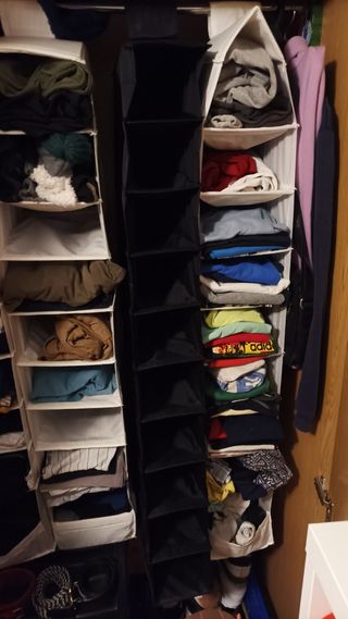 Organizador de zapatos y ropa