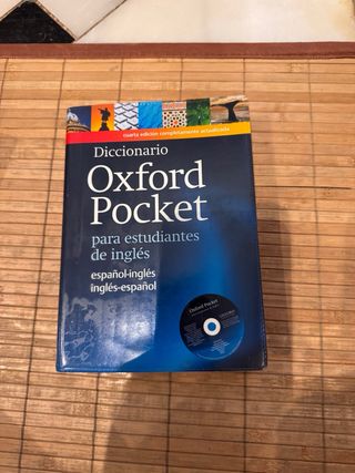 Diccionario Oxford Pocket inglés