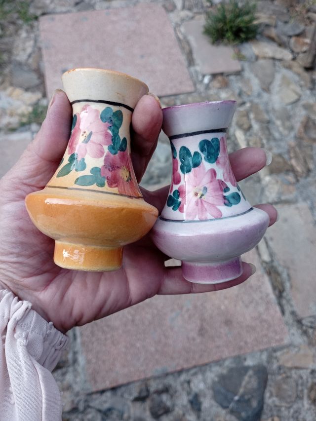 Candelabro dipinto mano