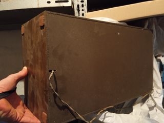 Radio cassette con altavoces salon