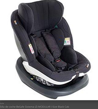 Silla coche Besafe 0-4 años isofix. COMPLETO.