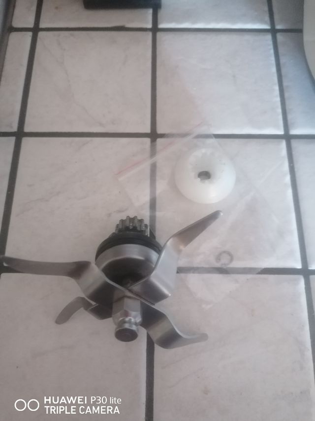 Lama  + giunto  12 anse, robot silvecrest (Lidl)