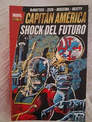 Marvel Gold. Capitán América Shock del futuro