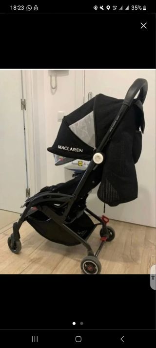 Carrito de viaje, paseo, maclaren xtecno