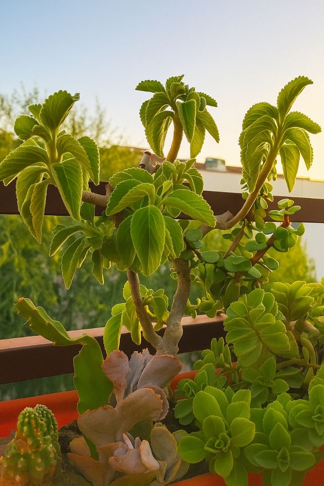 Esquejes planta aromática