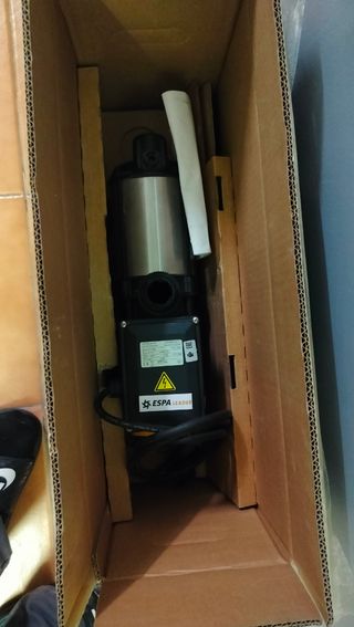 BOMBA DE PRESIÓN ESPA + PRESSCONTROL