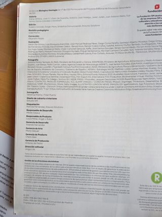 Biología y Geología. 1 Secundaria. Revuela