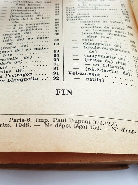 La Véritable Cuisine de Famille Libro de Cocina