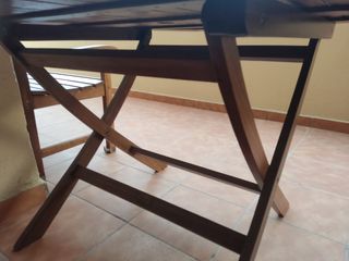 Mesa de jardín madera teca