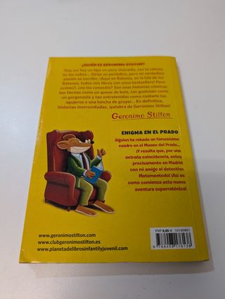 Gerónimo Stilton; enigma en El Prado
