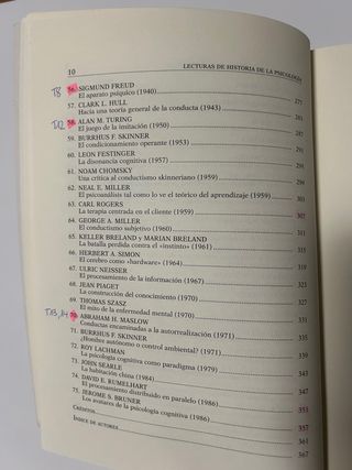 Lecturas de Historia de la Psicología UNED