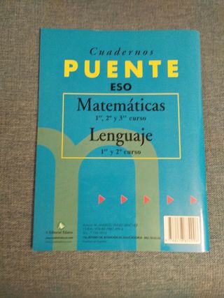 Cuaderno de matemáticas. Ed Edarca