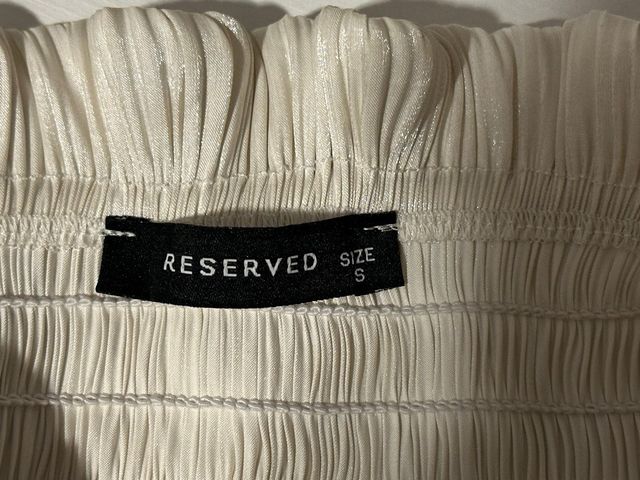 Gonna plissettata + camicetta.