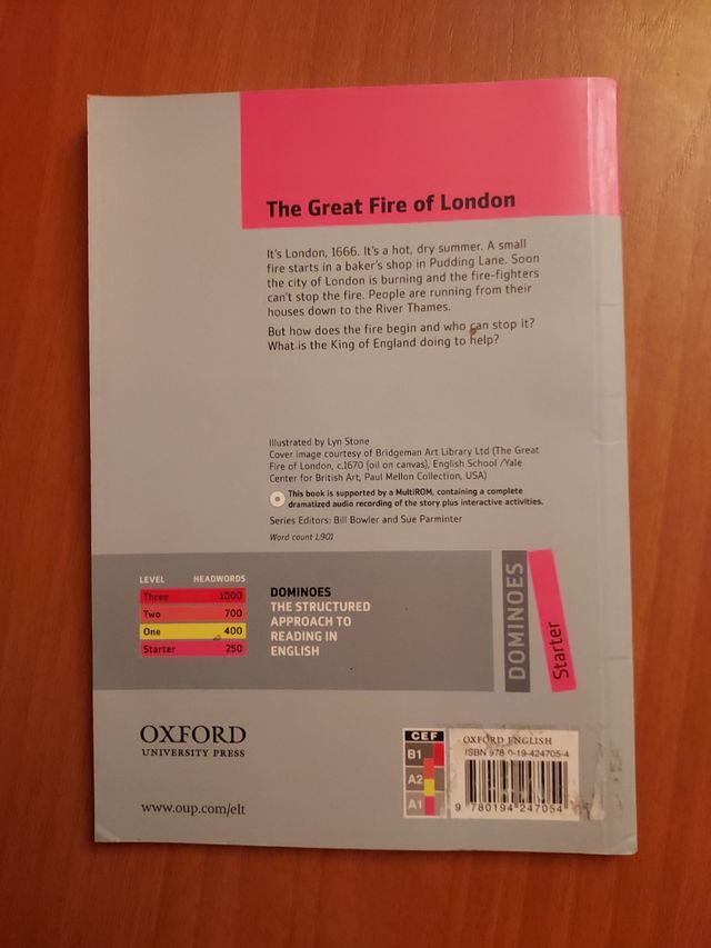 The Great Fire of London: Starter Level: 250-Word Vocabulary The Great Fire of London (Dominoes: Starter Level)