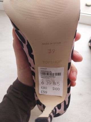 Tacones leopardo TopShop