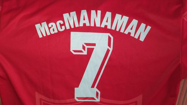 Camiseta LIVERPOOL Mc Manaman 1998