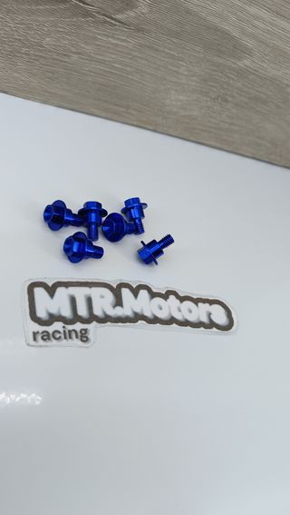 ✅ Tornilleria Horquilla KTM/YAMAHA/HONDA Azul
